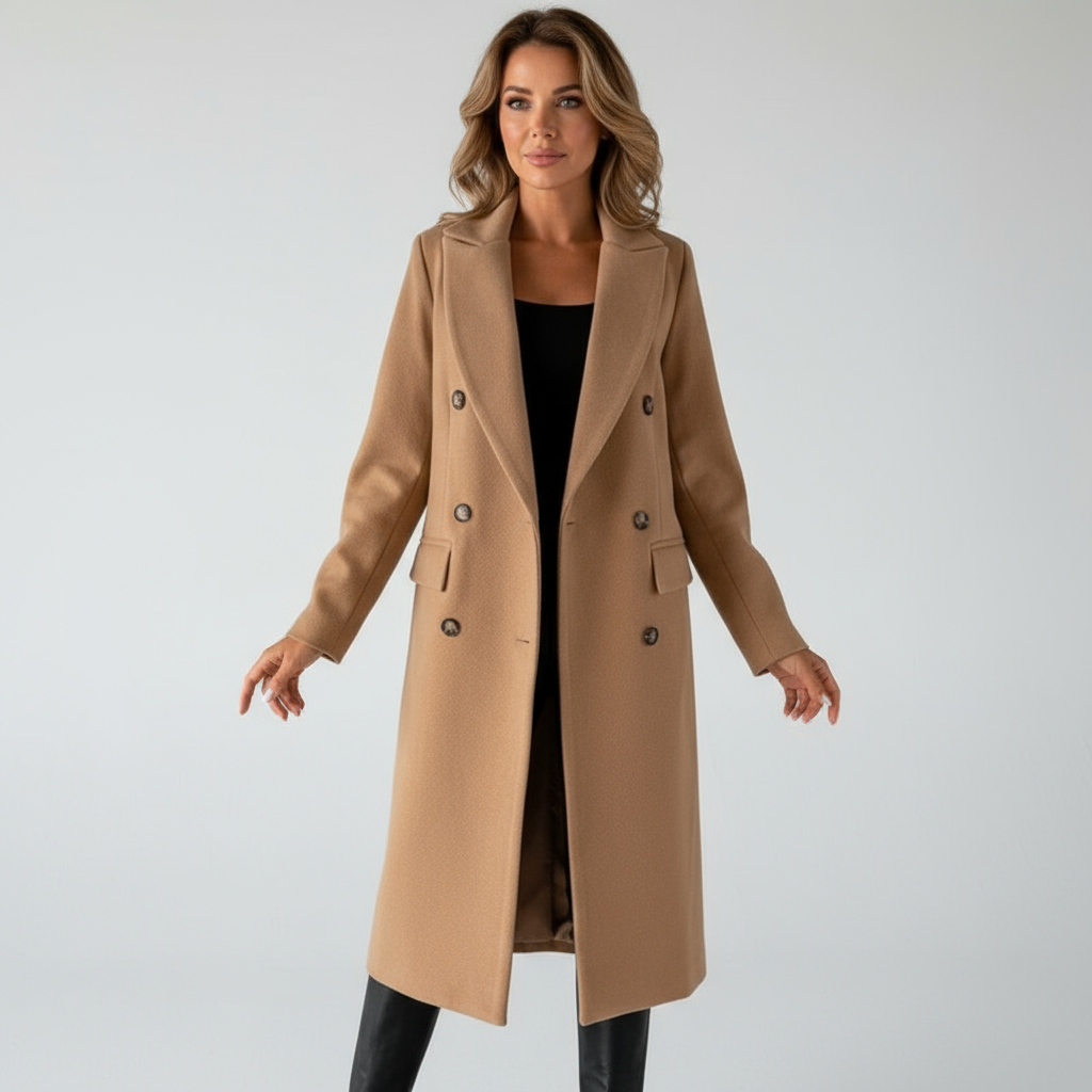 Selene - Chic trench en laine pour un style élégant