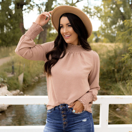 Sarah | Pink Blouse