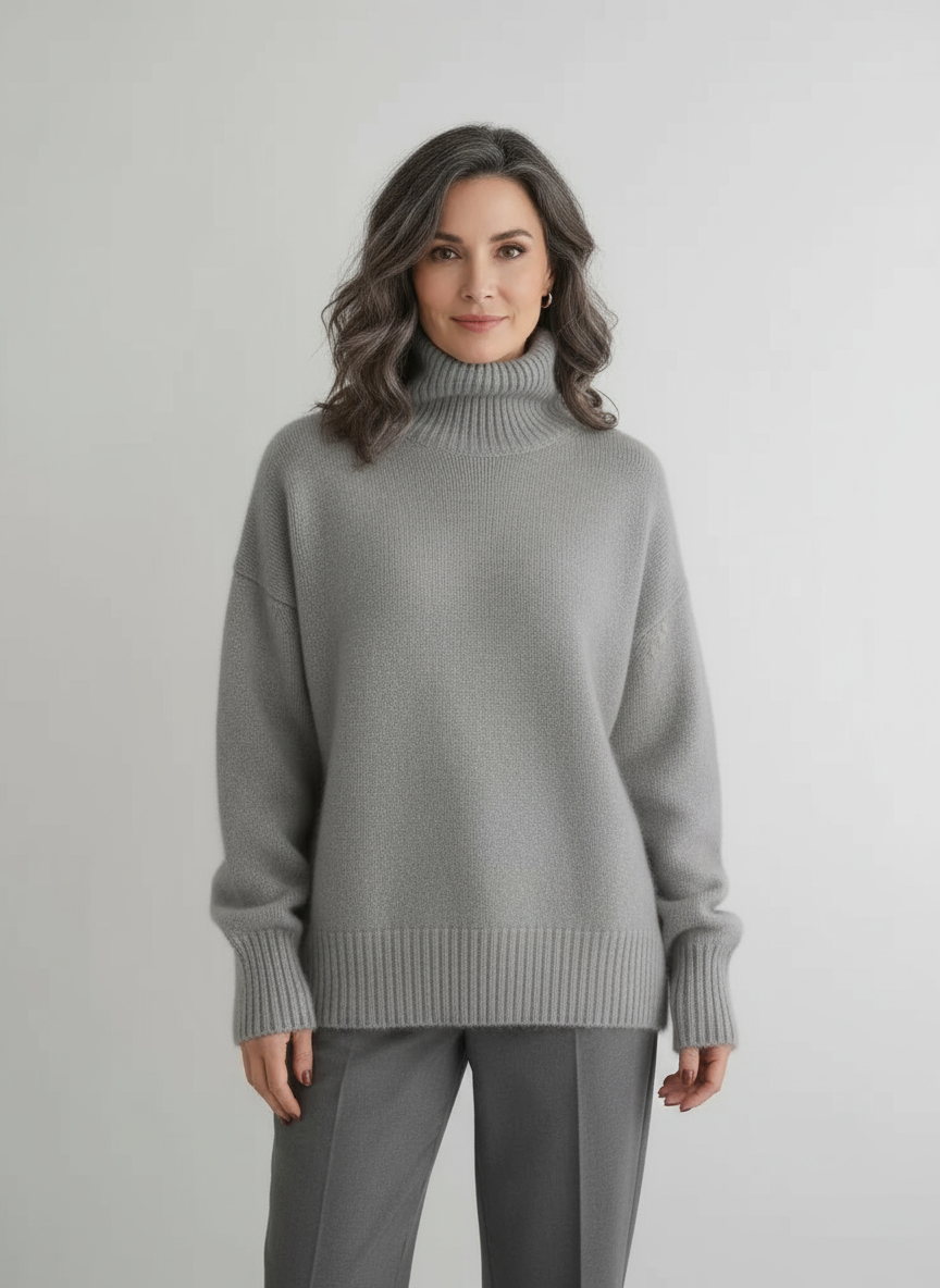Lynora Women’s Turtleneck Knit Sweater | Soft, Cozy & Effortlessly Chic