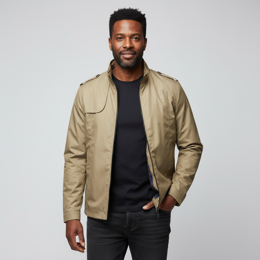 Carriston Men’s Lightweight Field Jacket | Casual, Wind-Resistant & Versatile
