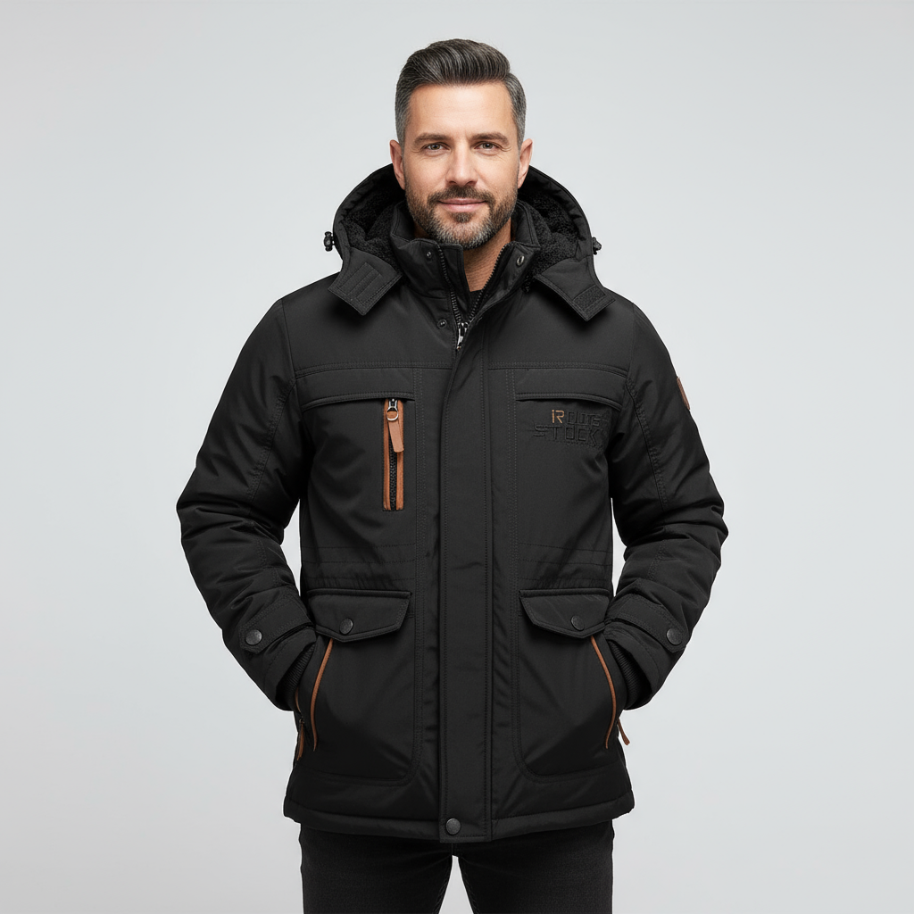 Harlond Men’s Winter Parka | Warm, Windproof & Everyday Essential