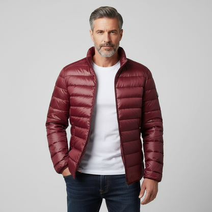 Aiden Men’s Lightweight Puffer Jacket | Available With or Without Hood