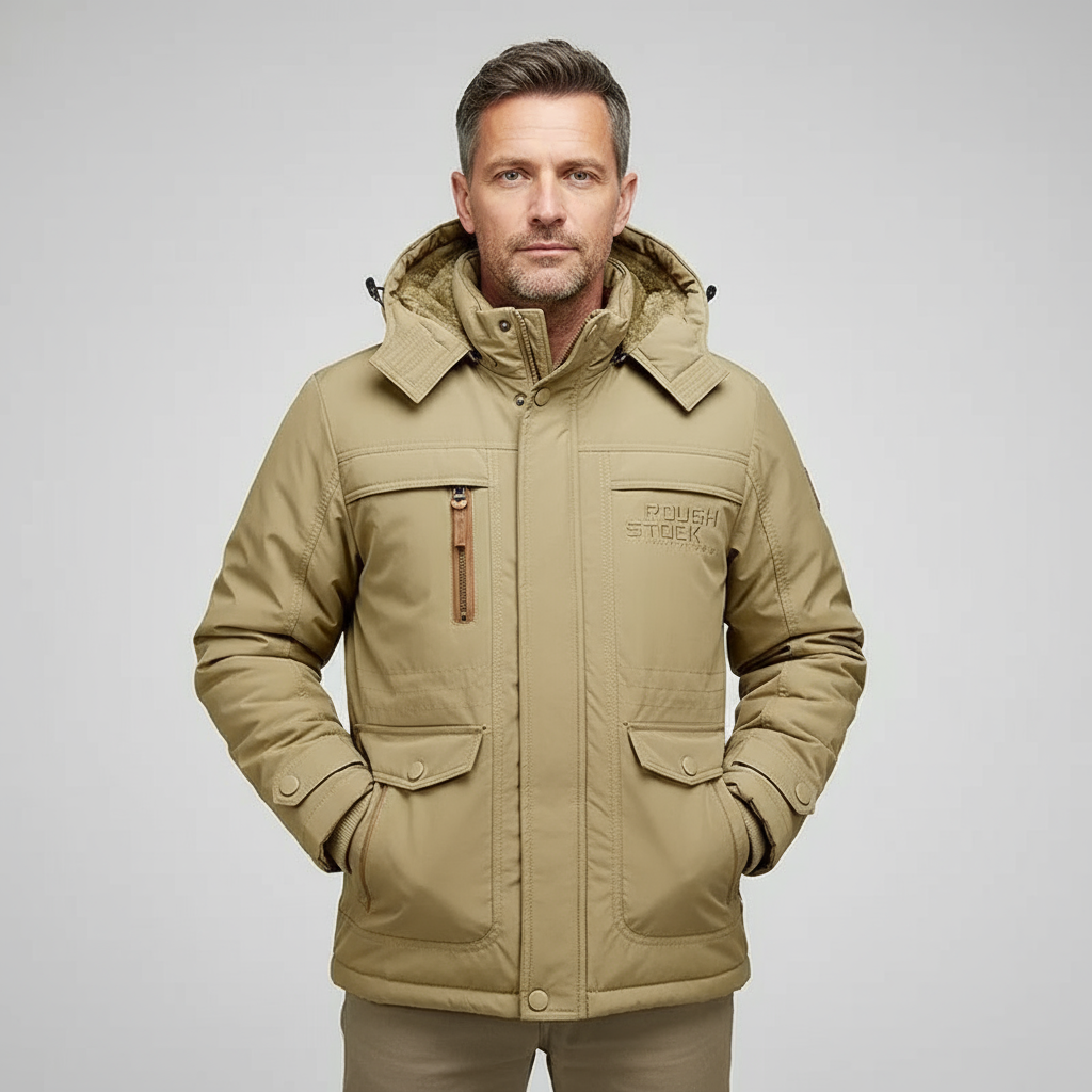 Harlond Men’s Winter Parka | Warm, Windproof & Everyday Essential