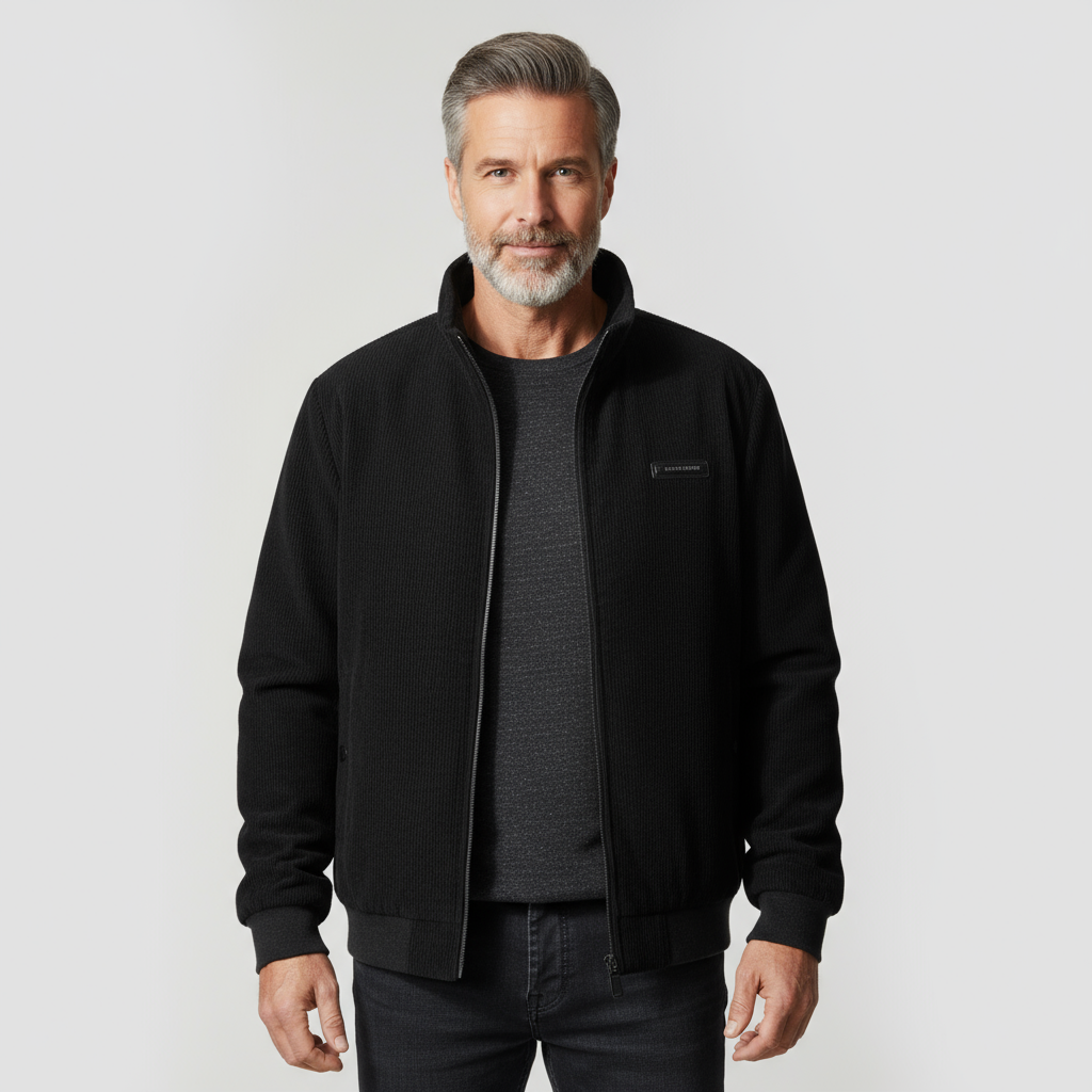 Mason Men’s Corduroy Jacket | Fleece-Lined Casual Winter Coat