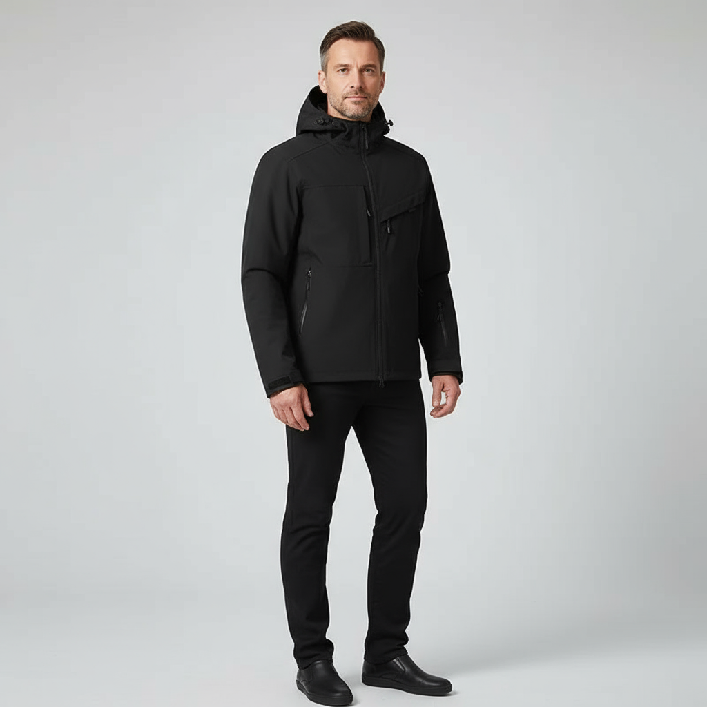 Arcton Men’s Outdoor Softshell Jacket | Waterproof & Windproof Performance