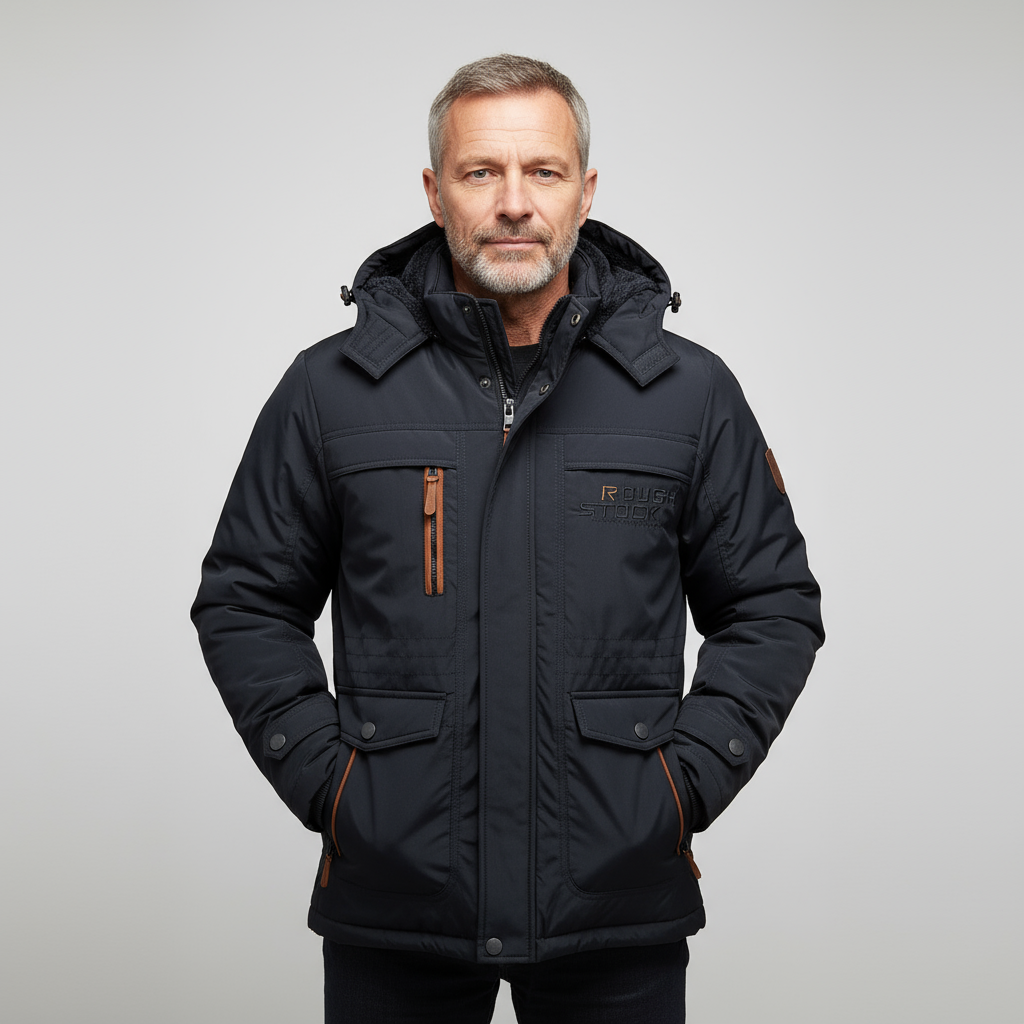 Harlond Men’s Winter Parka | Warm, Windproof & Everyday Essential