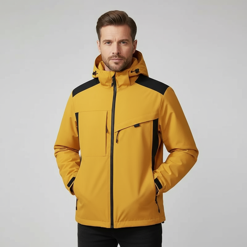Arcton Men’s Outdoor Softshell Jacket | Waterproof & Windproof Performance