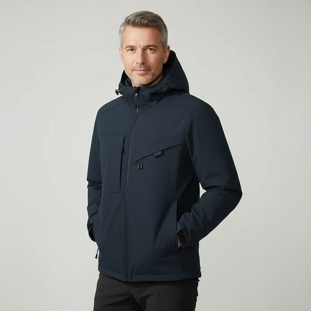 Arcton Men’s Outdoor Softshell Jacket | Waterproof & Windproof Performance