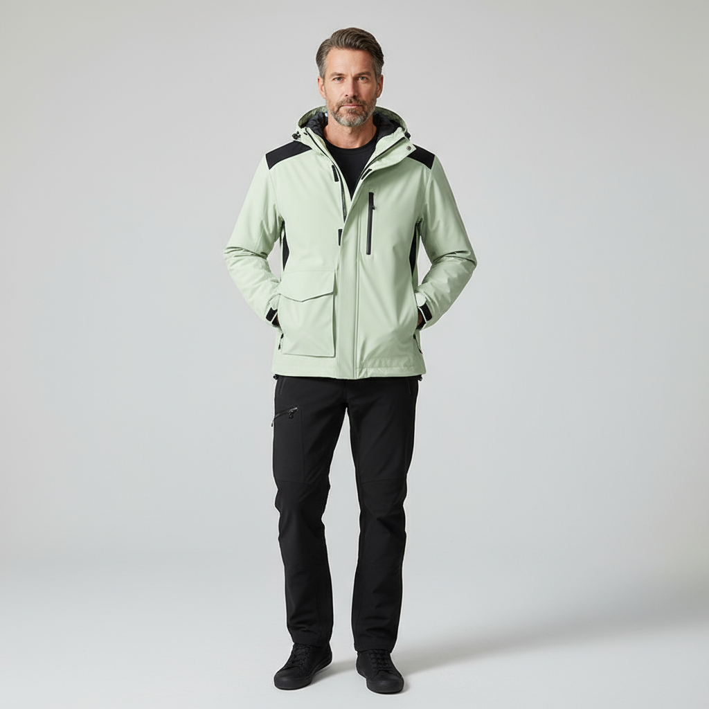 Arcton Men’s Outdoor Softshell Jacket | Waterproof & Windproof Performance