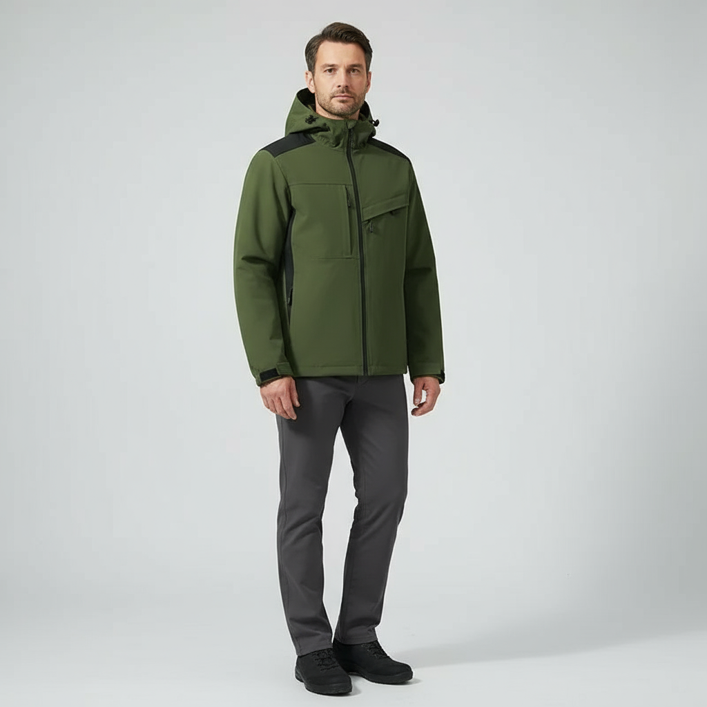 Arcton Men’s Outdoor Softshell Jacket | Waterproof & Windproof Performance