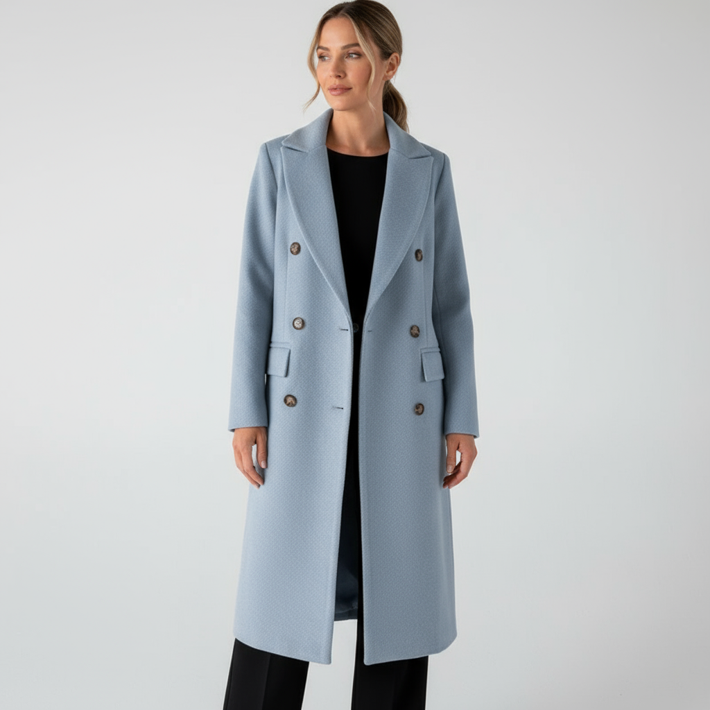 Selene - Chic trench en laine pour un style élégant
