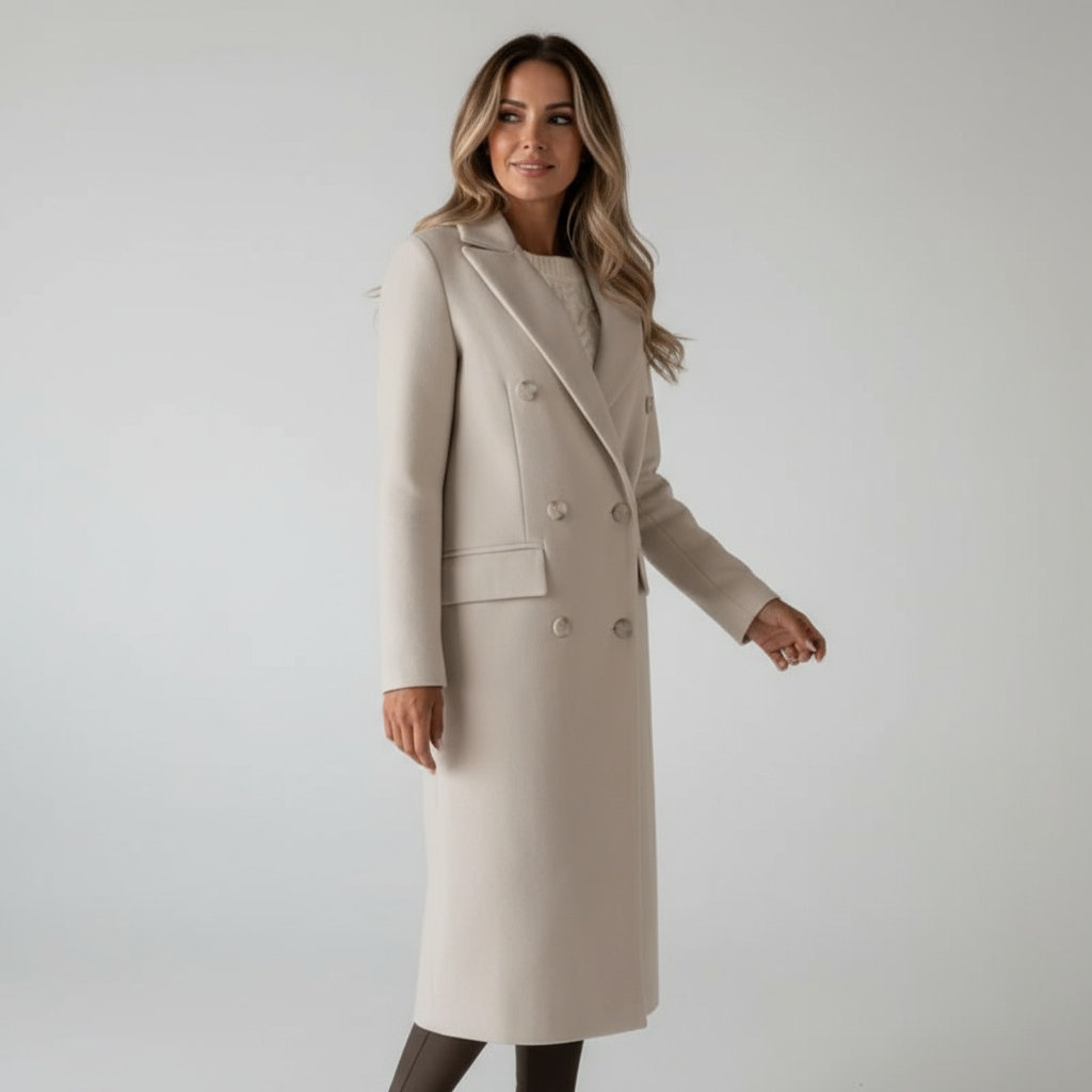 Selene - Chic trench en laine pour un style élégant
