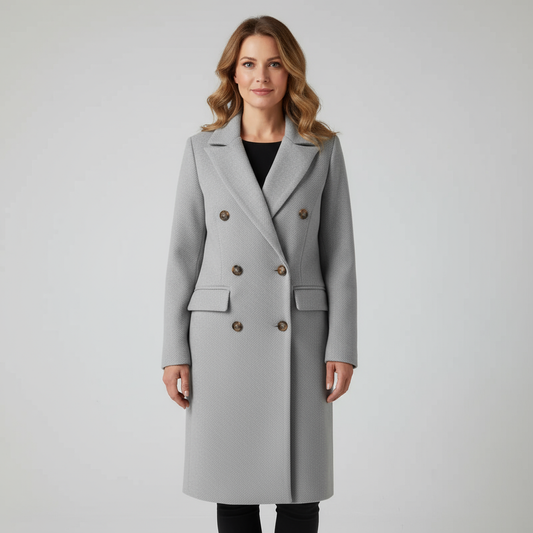 Selene - Chic trench en laine pour un style élégant